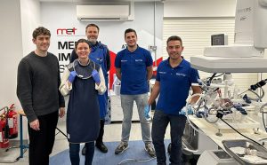 Team members in MET Lab